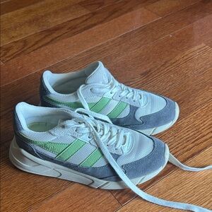 Gola Kids Sneakers in Green and Gray